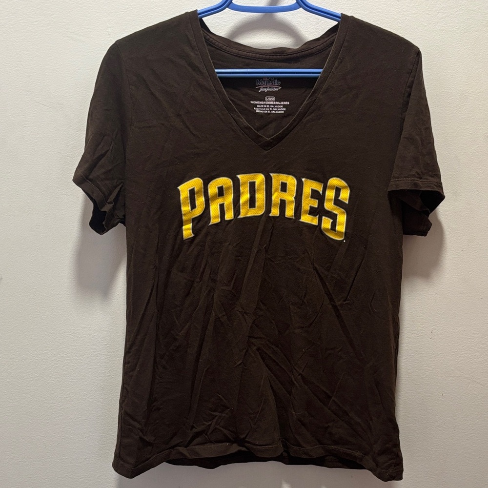 SAN Diego Brown Padres Short Sleeve Tee